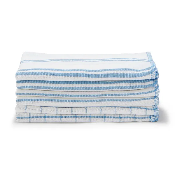 인도면 선염 행주 · 블루 · 6장세트