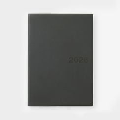 상질지 먼슬리 위클리 노트 · A5 · 다크그레이