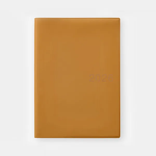 상질지 먼슬리 위클리 노트 · A5 · 머스터드