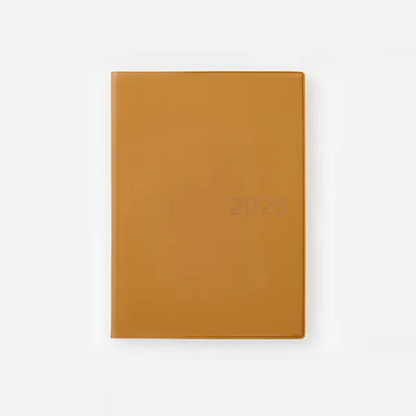 상질지 먼슬리 위클리 노트 · B6 · 머스터드