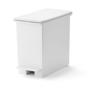 폴리프로필렌 양문형 페달식 더스트 박스 · S · 약 20L