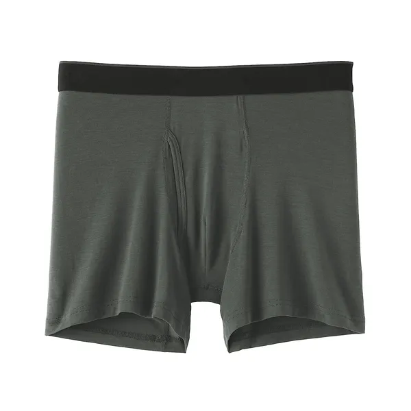 소프트 프런트 오픈 복서 팬츠