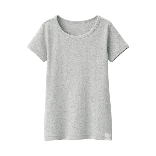 키즈 후라이스 크루넥 반소매 티셔츠