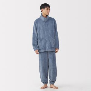 남성 정전기 발생이 적은 화이버 스탠드 칼라 파자마