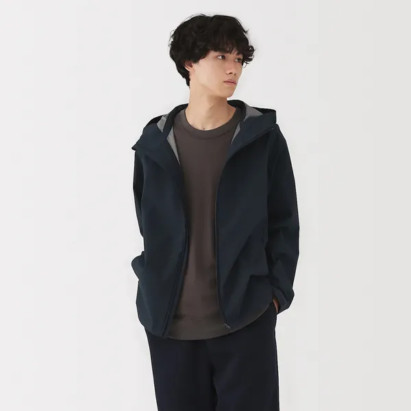 발수 후드 재킷