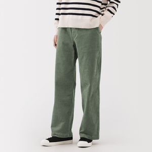 스트레치 코듀로이 이지 스트레이트 팬츠