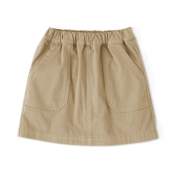 키즈 스트레치 헤링본 스커트