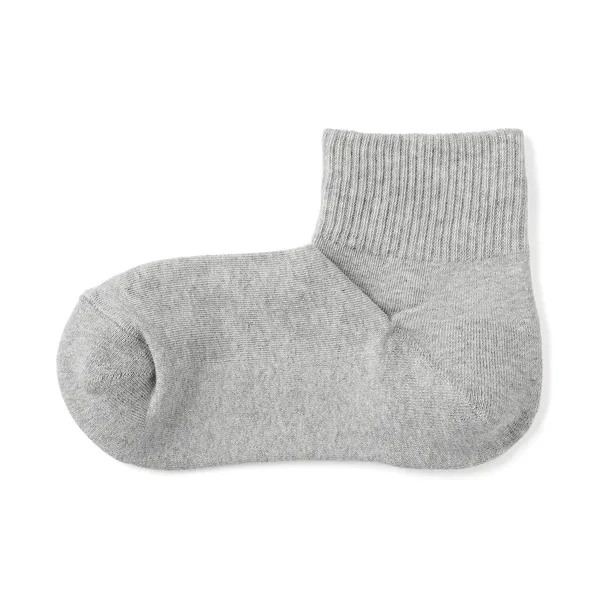 굿피트 직각 발목이 편한 파일 쇼트 삭스(멜란지) 23-25cm