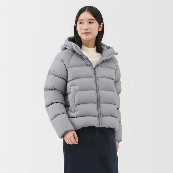 경량다운 포케터블 후드 재킷