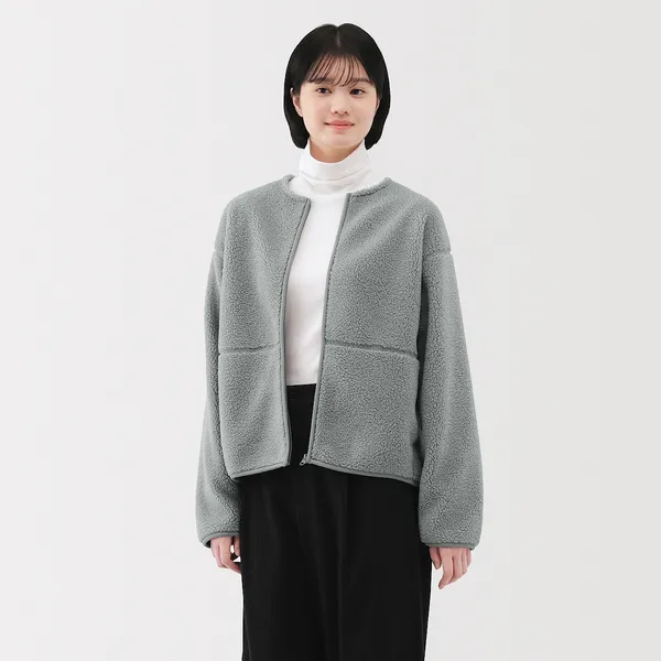 보아 플리스 재킷