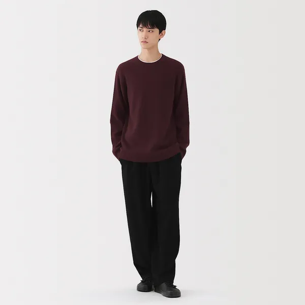 야크 크루넥 스웨터