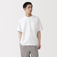 시원한 UV 컷 와이드 반소매 티셔츠