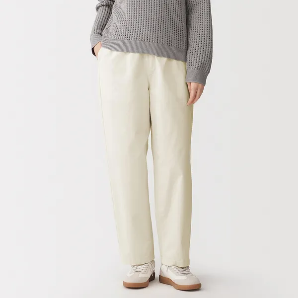 워싱 코튼 이지 팬츠