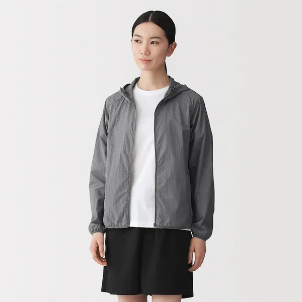 발수 UV 컷 포케터블 집업 후디