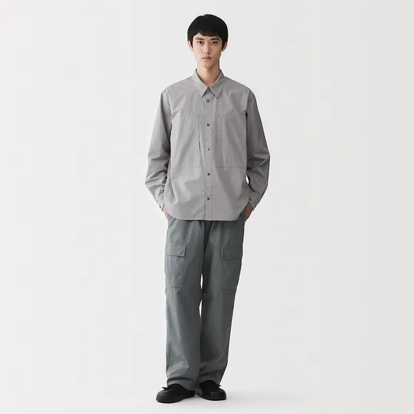 코튼 라이트 캔버스 이지 카고 팬츠