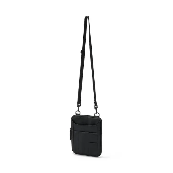 발수 재생 나일론 펜 홀더가 있는 숄더백