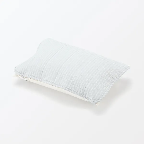 면 서커 베개 패드 그레이 43x63cm 용