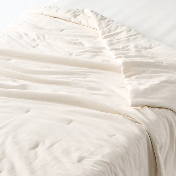 냉감 얇은 이불 아이보리 S