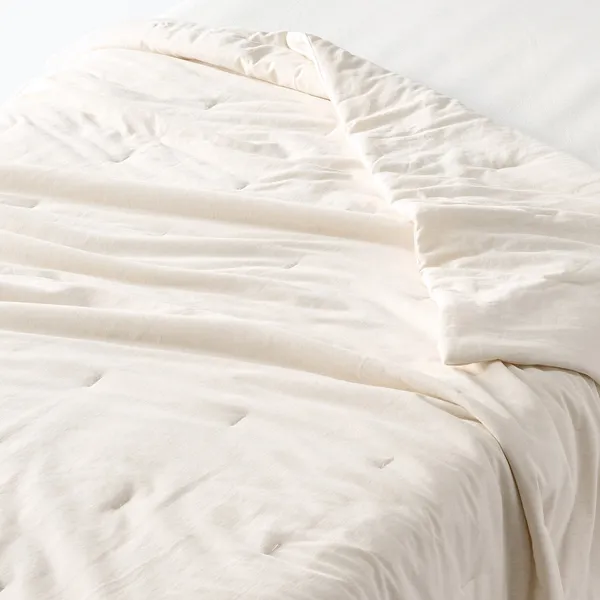 냉감 얇은 이불 아이보리 Q