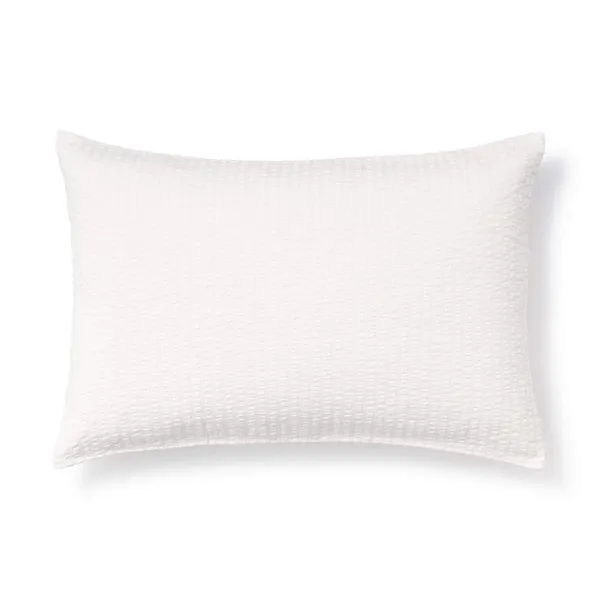 면 서커 베개 커버 오프화이트 43x63cm 용