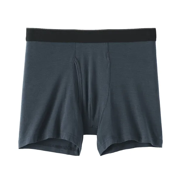 소프트 프런트 오픈 복서 팬츠