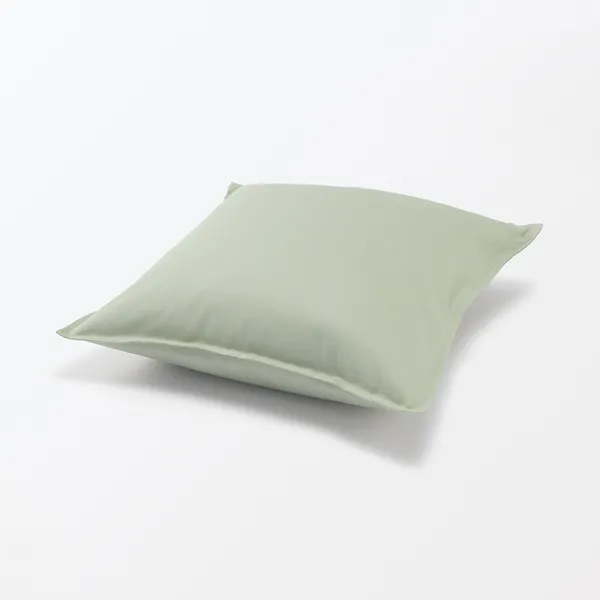 옥스포드 쿠션 커버 스모키그린 43x43cm 용