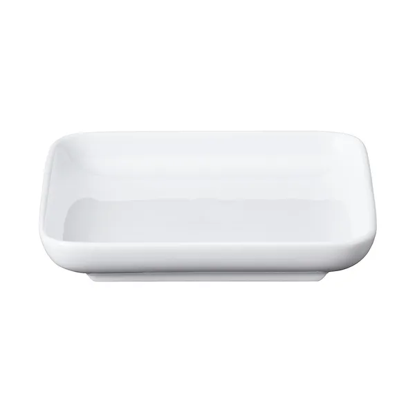 백자 정사각 접시ㆍS