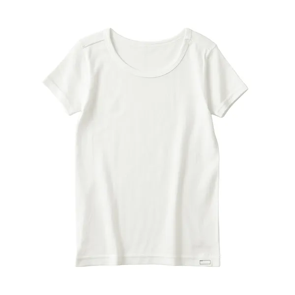 키즈 후라이스 크루넥 반소매 티셔츠