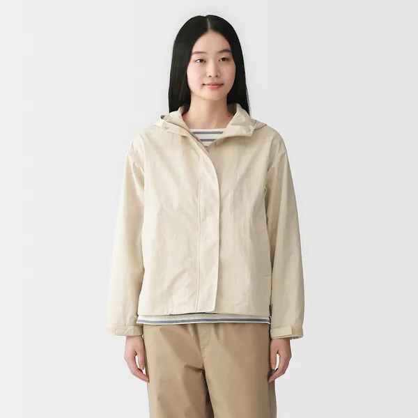 발수 UV 컷 포케터블 후드 재킷