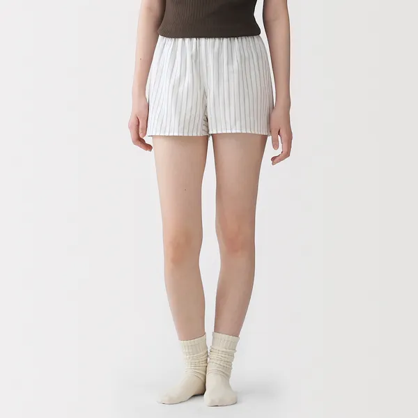 여성 사이드 심리스 이중가제 트렁크