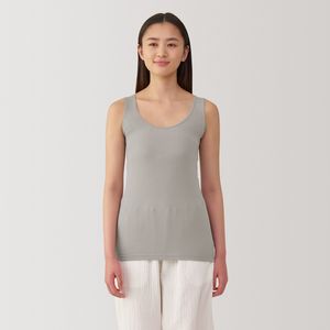 여성 산뜻한 면 땀 흡수 패드 부착 탱크톱