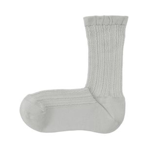 굿피트 직각 레이온 혼방 레이스 쇼트 양말 23-25cm