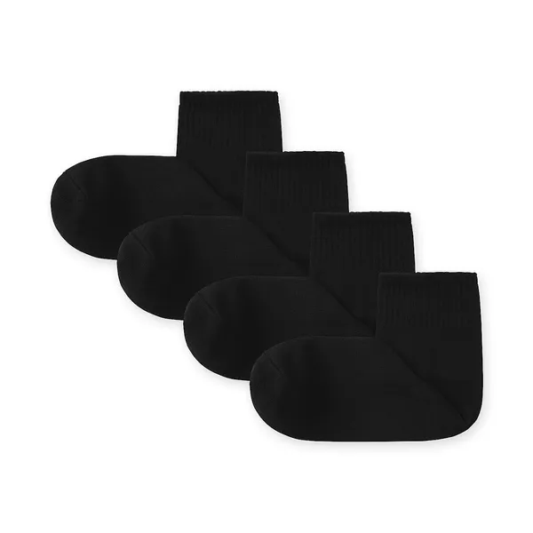 굿피트 직각 쇼트 양말 4족 세트 25-27cm