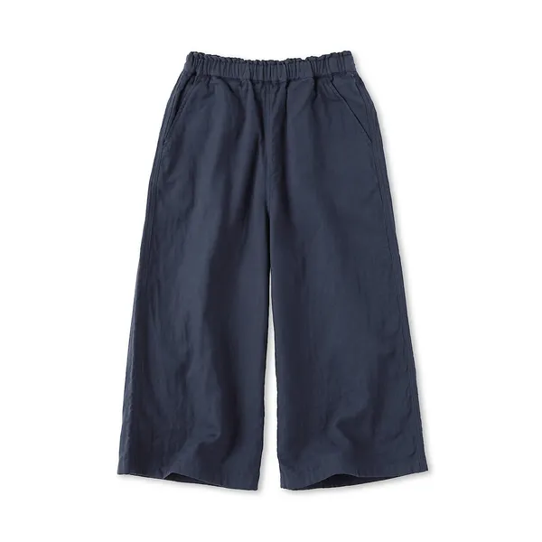 키즈 이중 가제 와이드 팬츠