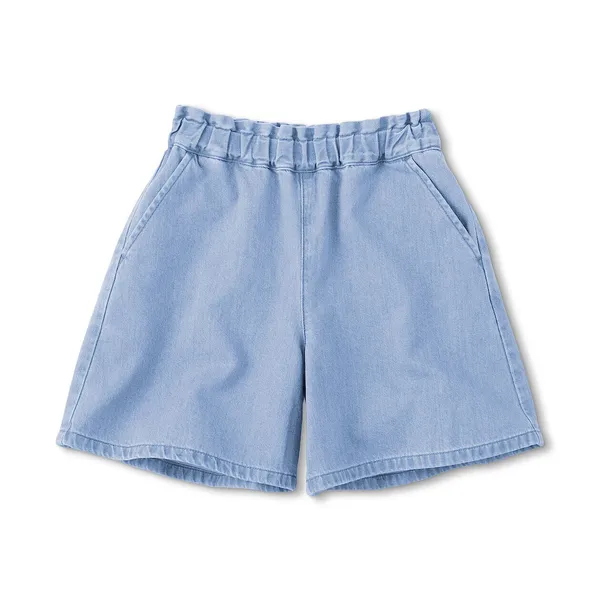 키즈 라이트온스 데님 큐롯 팬츠