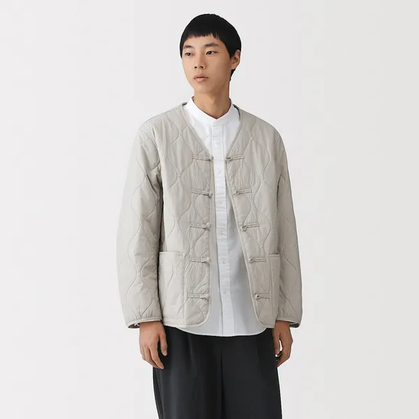 퀼팅 매듭단추 재킷
