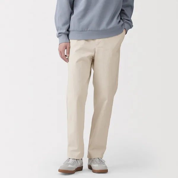 워싱 데님 이지 팬츠