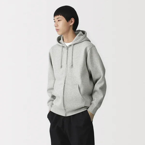 스웨트 집업 후디