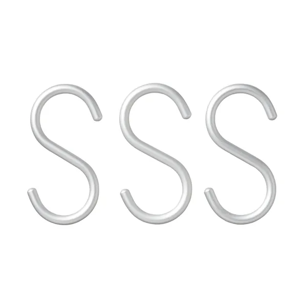 알루미늄합금 S자 후크ㆍS · 3개입