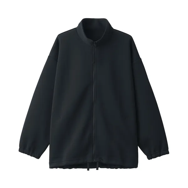 이중 편직 테리 블루종