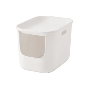 폴리프로필렌 고양이용 화장실 · 뚜껑 포함