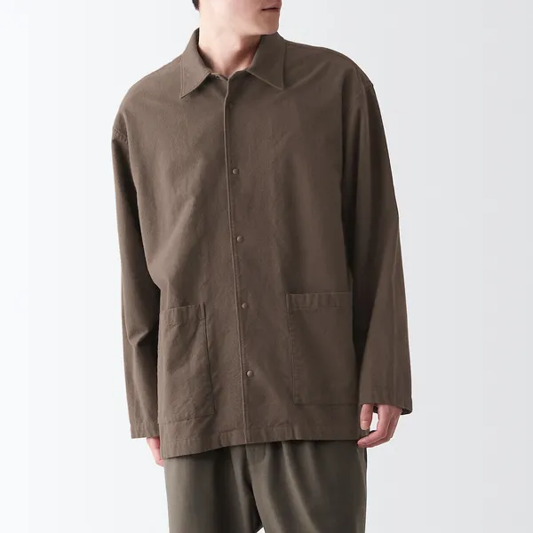 양면 기모 플란넬 셔츠 재킷