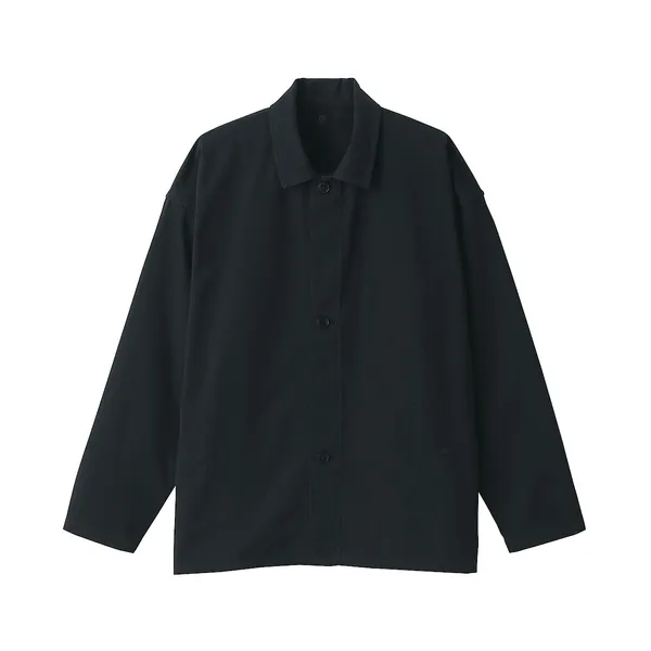 면 혼방 트윌 커버 올 재킷