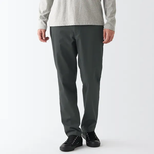 안감 기모 스트레치 트윌 테이퍼드 팬츠