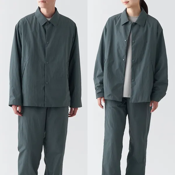 발수 보온 코치 재킷