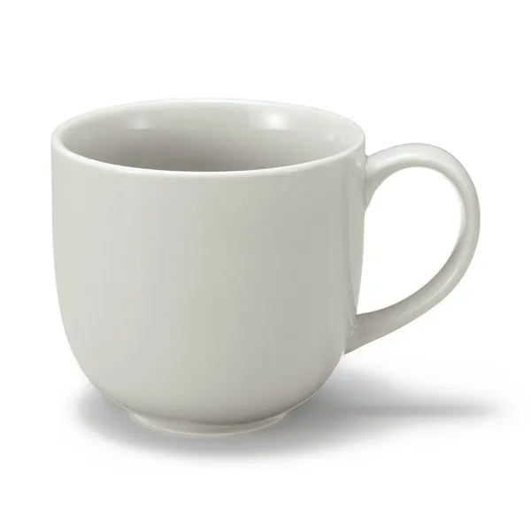 도자기 머그컵 · 그레이베이지 · 약 380ml