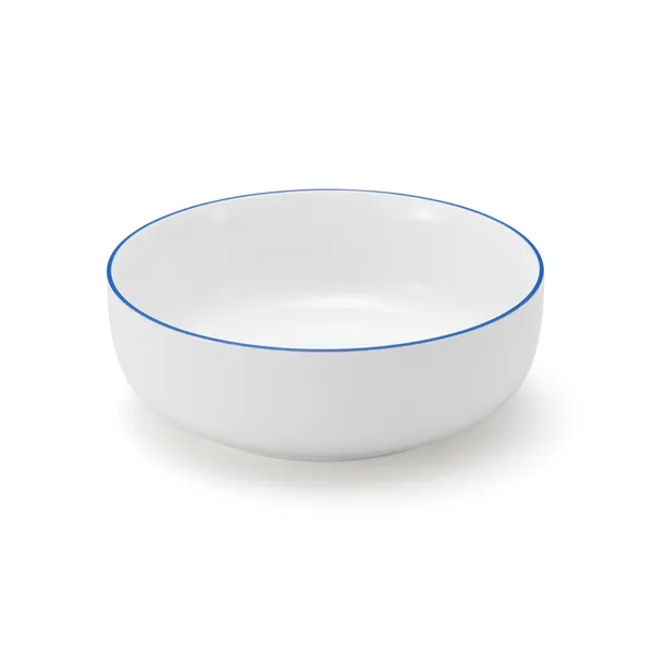 도자기 보울·M · 블루라인 · 약 직경 16.5cm