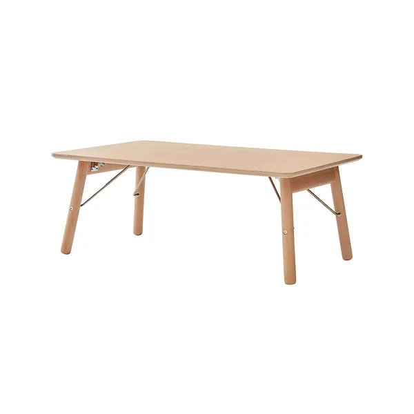 너도밤나무 접이식 로우 테이블