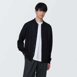 UV 컷 헴프 혼방 셔츠 가디건