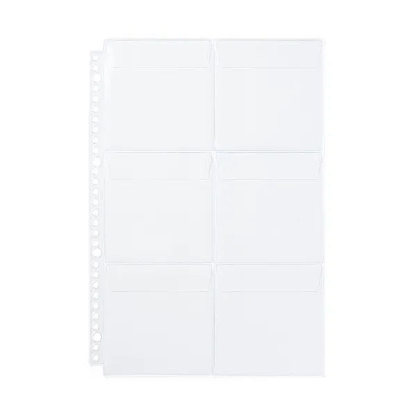 포켓을 선택할 수 있는 컬렉션용 · 리필 A4 와이드용 · 6포켓 타입